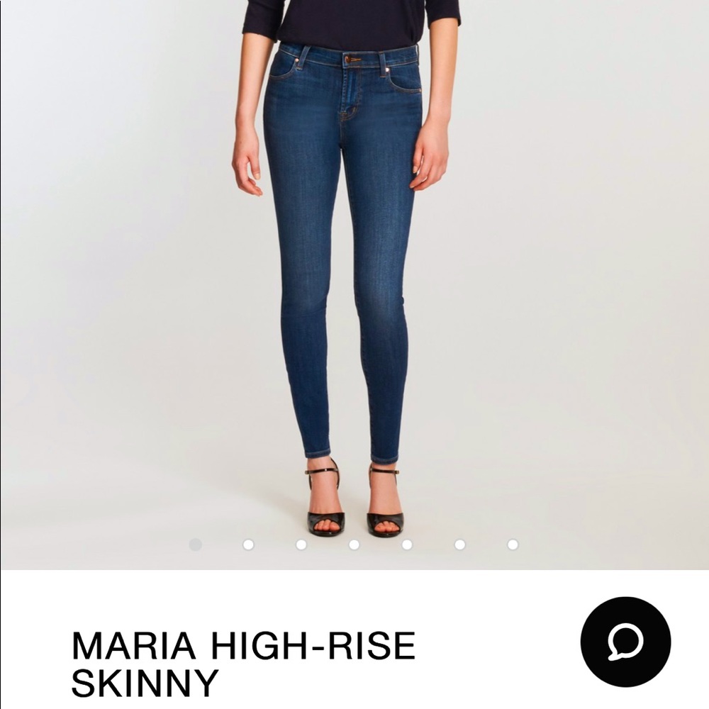 JBRAND NWT Maria High Rise Skinny -everlast
